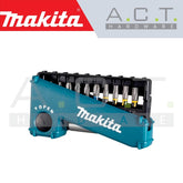 MAKITA TORSION SCREW BIT SET IMPACT PREMIER WITH BIT HOLDER ASSORTMENT, C & E-FORM, E-03567